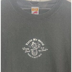 Vintage To the Edge Prime Cut Tees T Shirt XL Harrys Salty Nuts Taste My Nuts